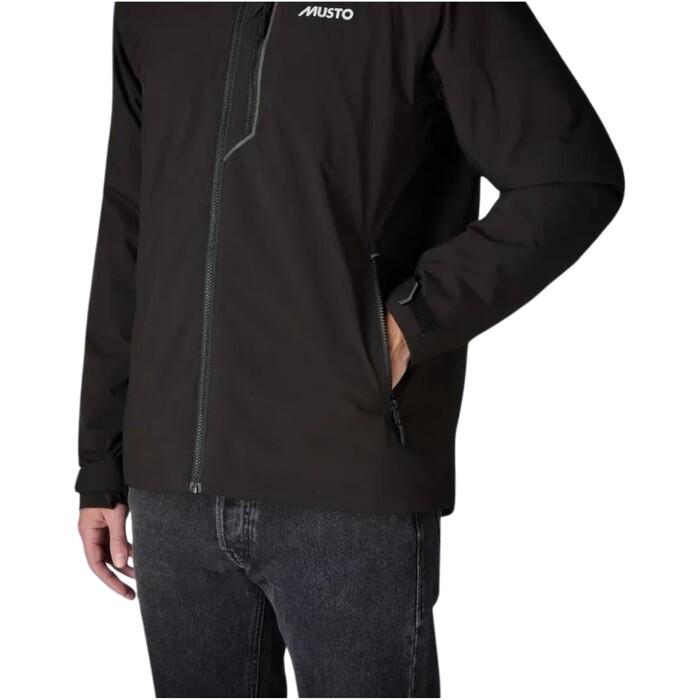 2024 Musto Hombres BR1 Primaloft Chaqueta De Capa Intermedia 82580 - Black